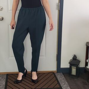 80s Green‎ Stirrup Pants